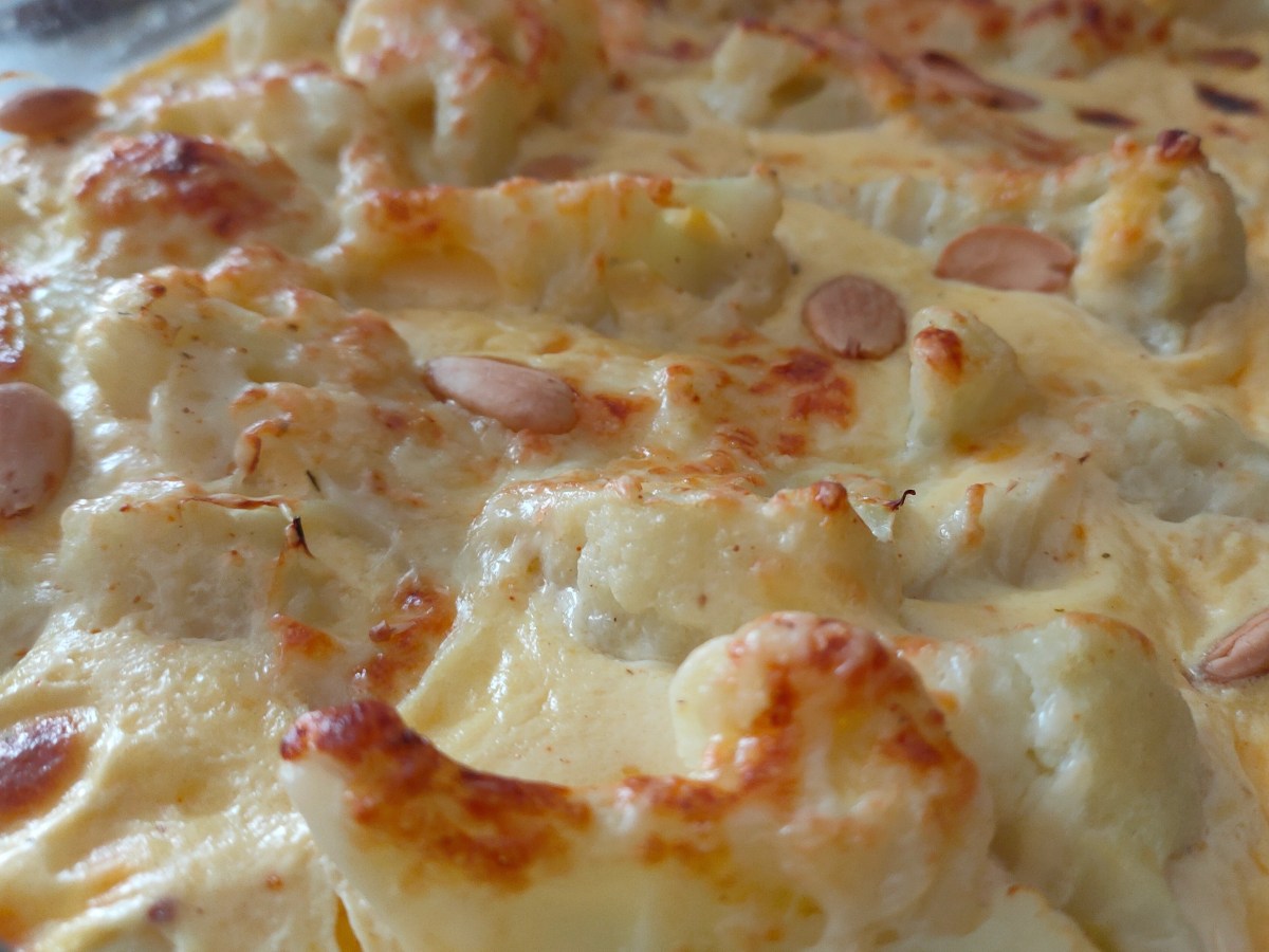 Coliflor Gratinada